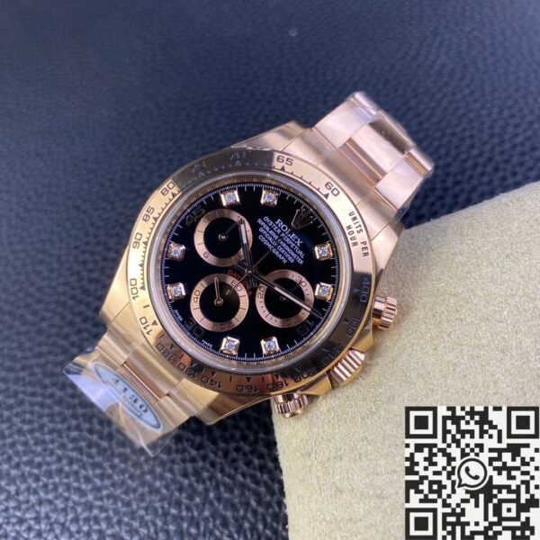 Clean Rose Gold Watches Rolex Daytona M116505-0015