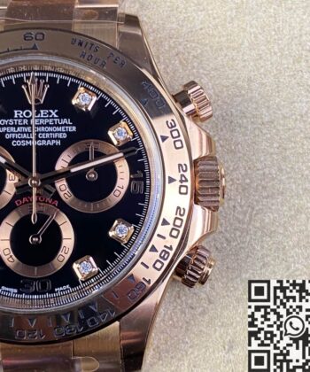 Clean Rose Gold Watches Rolex Daytona M116505-0015