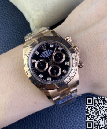 Clean Rose Gold Watches Rolex Daytona M116505-0015