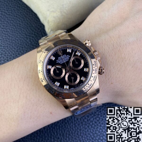 Clean Rose Gold Watches Rolex Daytona M116505-0015
