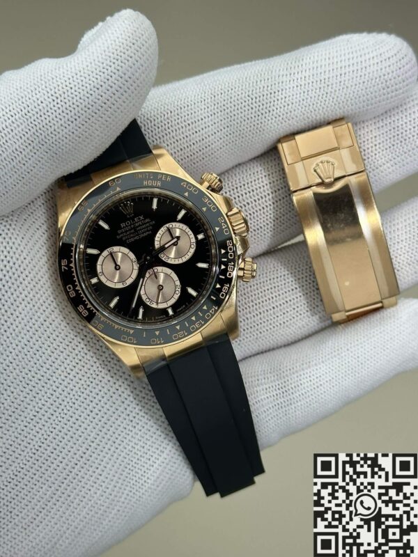 Mens Rose Gold Rolex Watch​ New Daytona M126515-0002 Clean