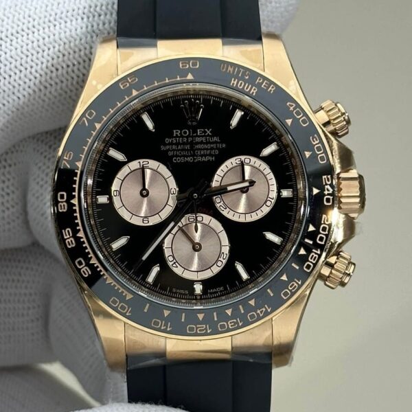 Mens Rose Gold Rolex Watch​ New Daytona M126515-0002 Clean