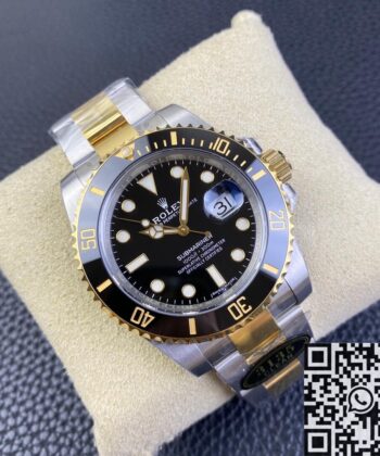 Clean Factory Rolex Submariner Watch - Rolex 116613LN-0001