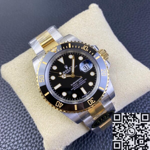 Clean Factory Rolex Submariner Watch - Rolex 116613LN-0001