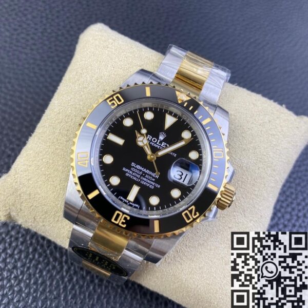 Clean Factory Rolex Submariner Watch - Rolex 116613LN-0001