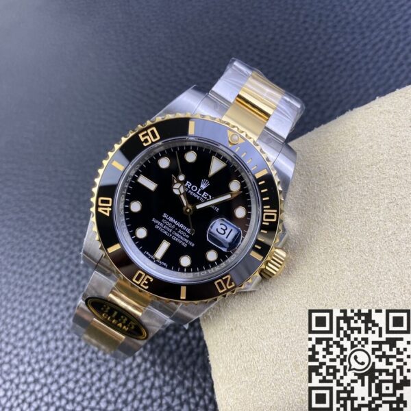 Clean Factory Rolex Submariner Watch - Rolex 116613LN-0001