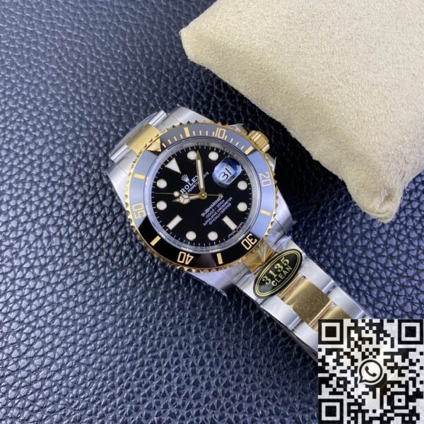Clean Factory Rolex Submariner Watch - Rolex 116613LN-0001