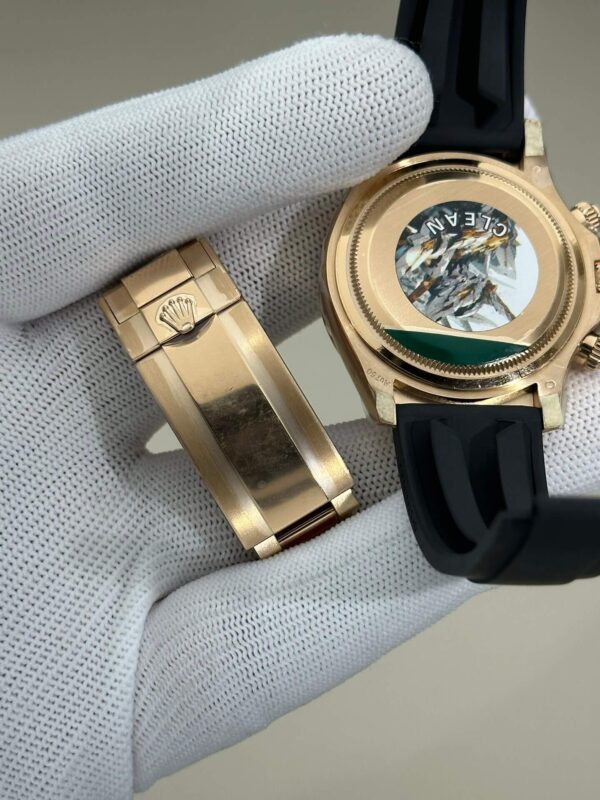 Clean Factory Rolex Daytona Rose Gold M126515LN-0004