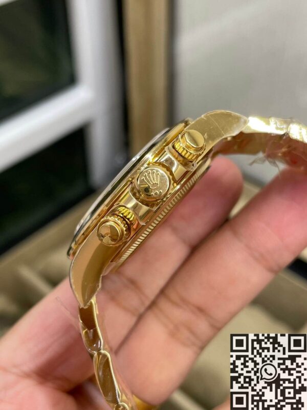 Clean Factory Replicas Rolex Daytona M126508 Golden Color