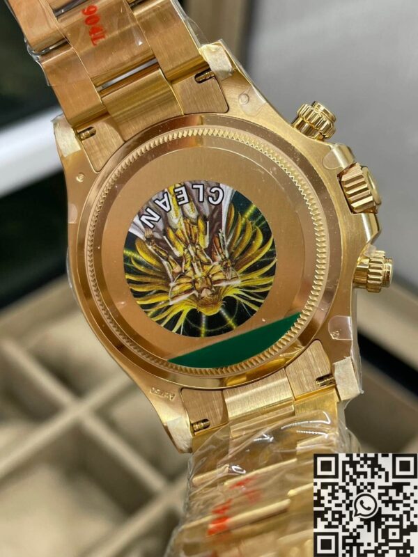 Clean Factory Replicas Rolex Daytona M126508 Golden Color