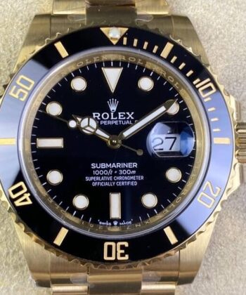 Sell Rolex Submariner Clean Factory M126618LN-0002 Gold