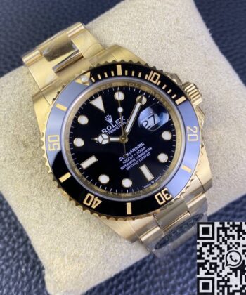 Sell Rolex Submariner Clean Factory M126618LN-0002 Gold