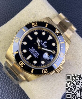 Sell Rolex Submariner Clean Factory M126618LN-0002 Gold