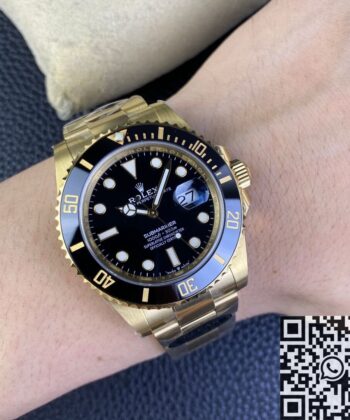 Sell Rolex Submariner Clean Factory M126618LN-0002 Gold