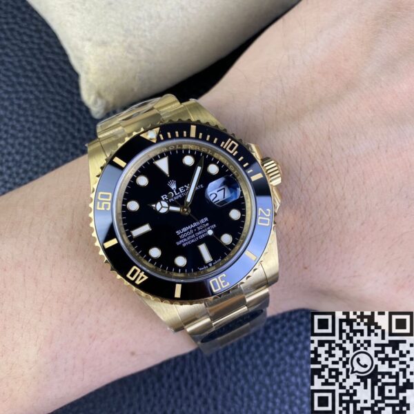 Sell Rolex Submariner Clean Factory M126618LN-0002 Gold