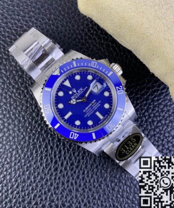 Rolex Submariner Blue On Blue Clean Factory 116619LB-97209