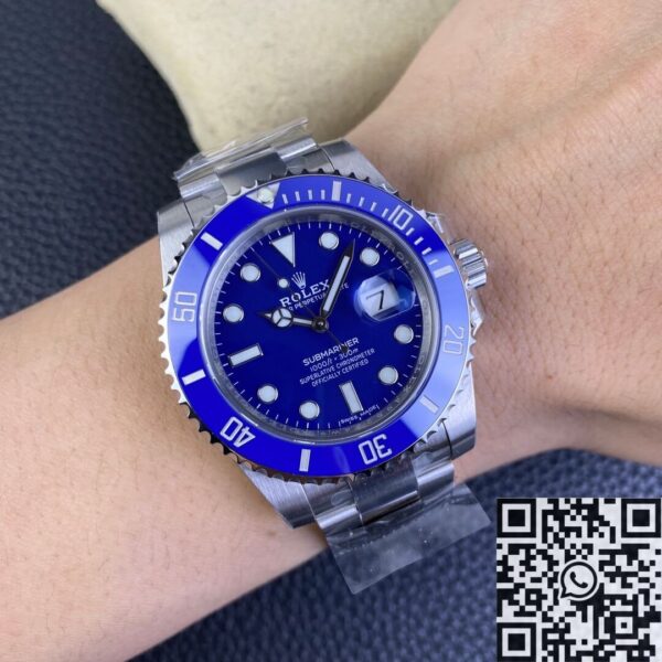 Rolex Submariner Blue On Blue Clean Factory 116619LB-97209
