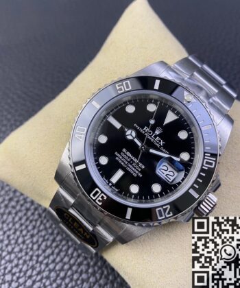Clean Rolex Submariner M126610LN-0001 Black Dial Size 41mm