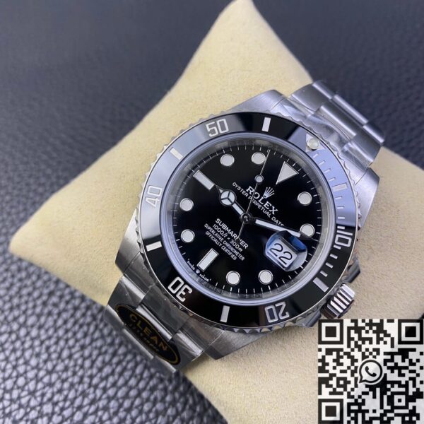 Clean Rolex Submariner M126610LN-0001 Black Dial Size 41mm