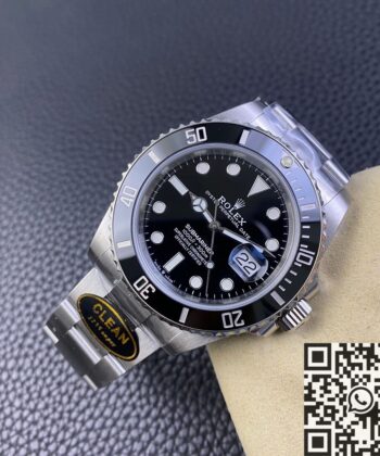 Clean Rolex Submariner M126610LN-0001 Black Dial Size 41mm