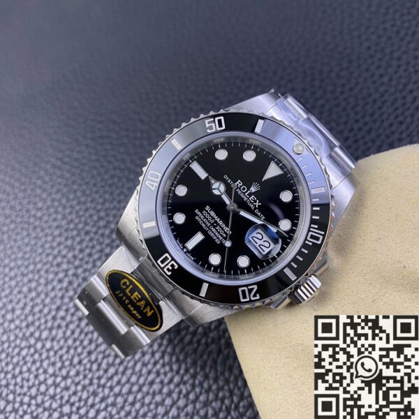 Clean Rolex Submariner M126610LN-0001 Black Dial Size 41mm