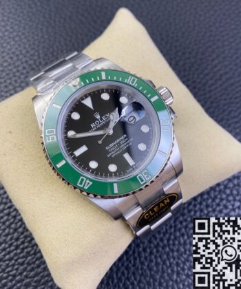 Clean Factory Submariner Fake Rolex M126610LV-0002 Black Dial