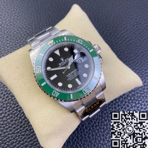 Clean Factory Submariner Fake Rolex M126610LV-0002 Black Dial