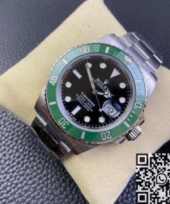 Clean Factory Submariner Fake Rolex M126610LV-0002 Black Dial