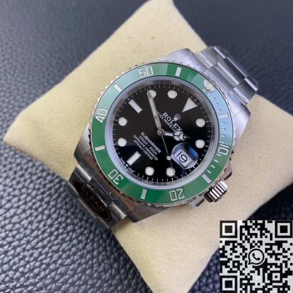 Clean Factory Submariner Fake Rolex M126610LV-0002 Black Dial