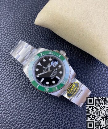Clean Factory Submariner Fake Rolex M126610LV-0002 Black Dial