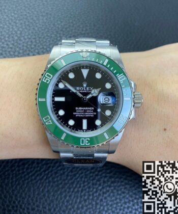Clean Factory Submariner Fake Rolex M126610LV-0002 Black Dial