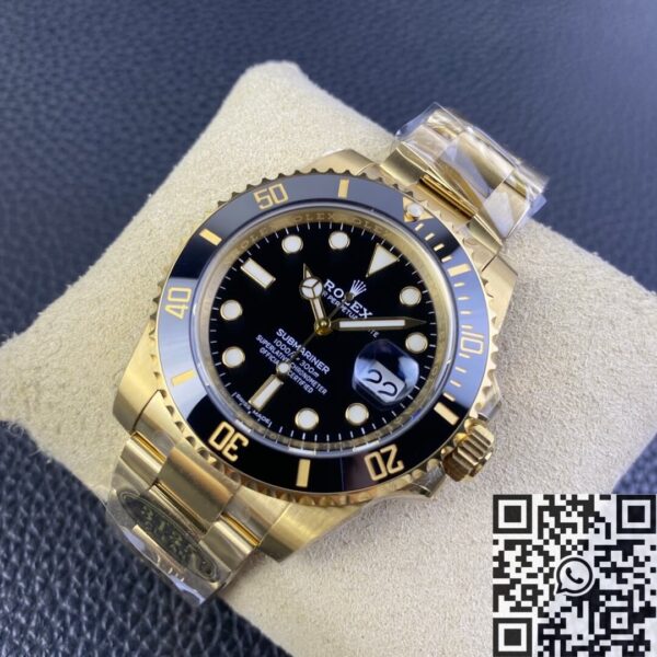 Fake Rolex Submariner 116618LN-97208 Black Dial Size 40mm