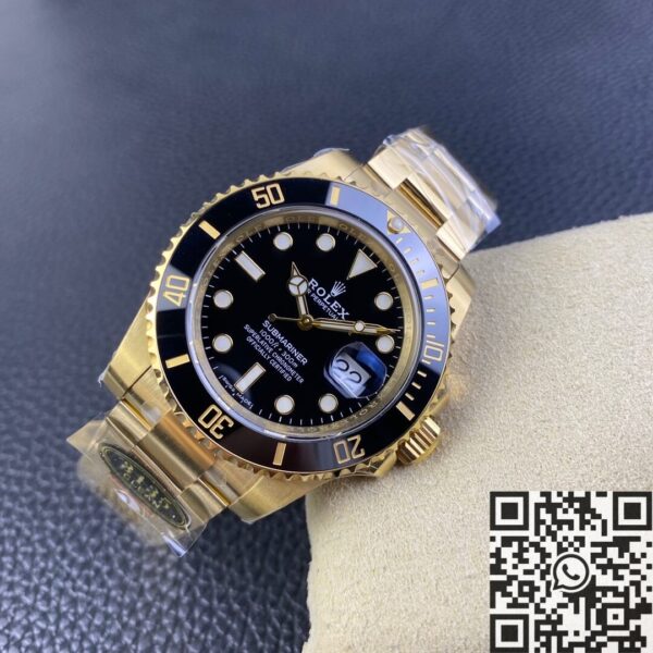 Fake Rolex Submariner 116618LN-97208 Black Dial Size 40mm