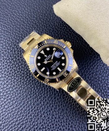 Fake Rolex Submariner 116618LN-97208 Black Dial Size 40mm