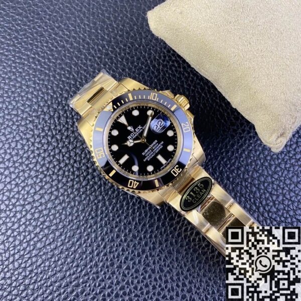 Fake Rolex Submariner 116618LN-97208 Black Dial Size 40mm