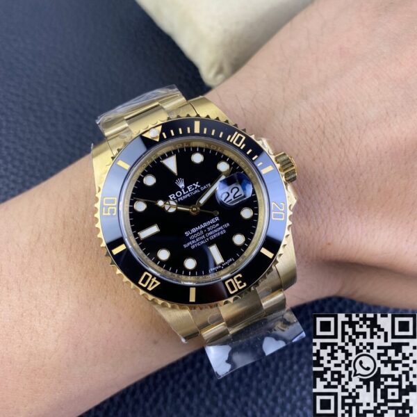 Fake Rolex Submariner 116618LN-97208 Black Dial Size 40mm