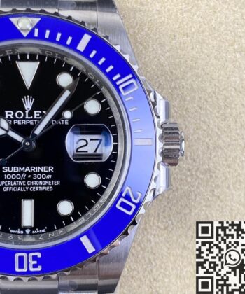 Rolex Submariner Watches M126619lb-0003 Black Dial Size 41mm