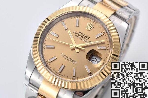 2 Tone Datejust Rolex​ Clean Factory M126333-0009 Gold 41mm