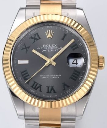 Two Tone Datejust Clean M126333-0019 Gold Watch Size 41mm