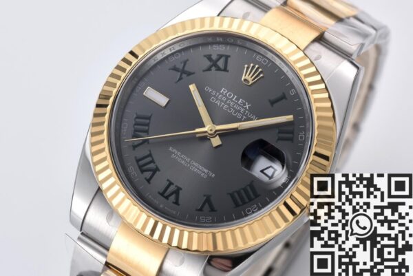 Two Tone Datejust Clean M126333-0019 Gold Watch Size 41mm