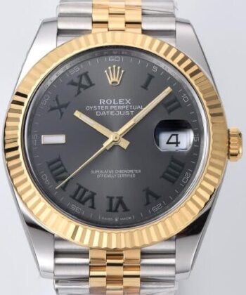 Two Tone Datejust Rolex Watch Clean Factory M126333-0020