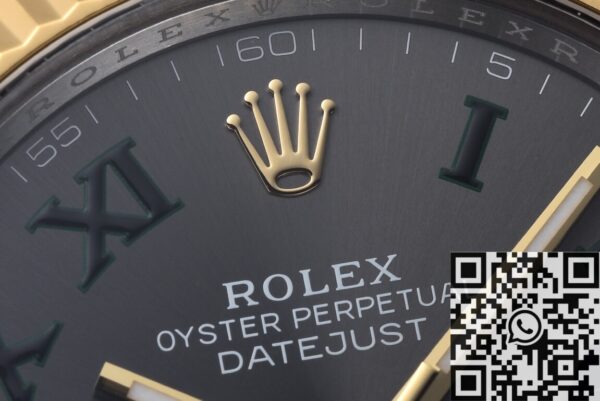 Two Tone Datejust Rolex Watch Clean Factory M126333-0020