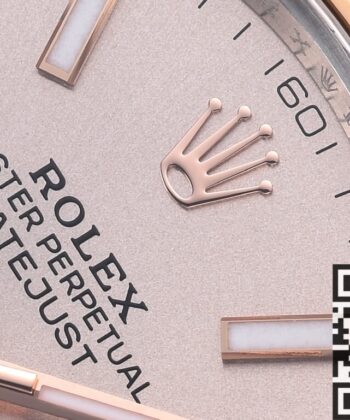 Clean Factory Datejust Watch Rolex M126331-0009 Pink Dial
