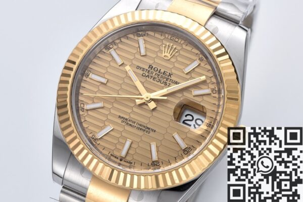 Datejust Gold Dial Rolex M126333-0021 Size 41mm Clean Factory