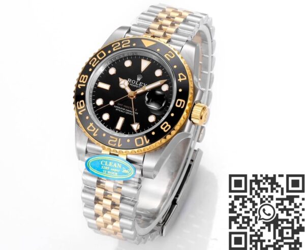 Rolex Watch Mens Clean GMT Master II M126713GRNR-0001