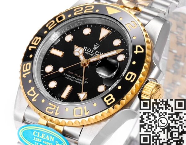 Rolex Watch Mens Clean GMT Master II M126713GRNR-0001