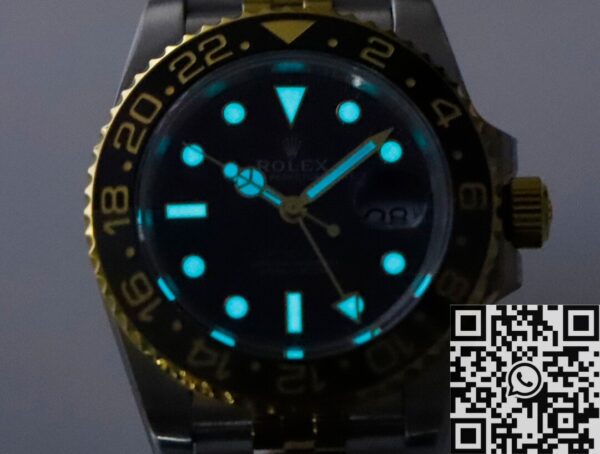 Rolex Watch Mens Clean GMT Master II M126713GRNR-0001
