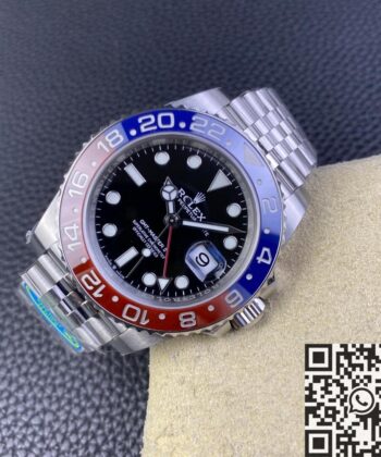 Rolex Clone Watches Clean GMT Master II M126710BLRO-0001
