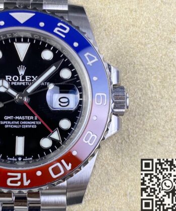 Rolex Clone Watches Clean GMT Master II M126710BLRO-0001