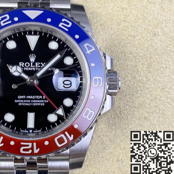 Rolex Clone Watches Clean GMT Master II M126710BLRO-0001